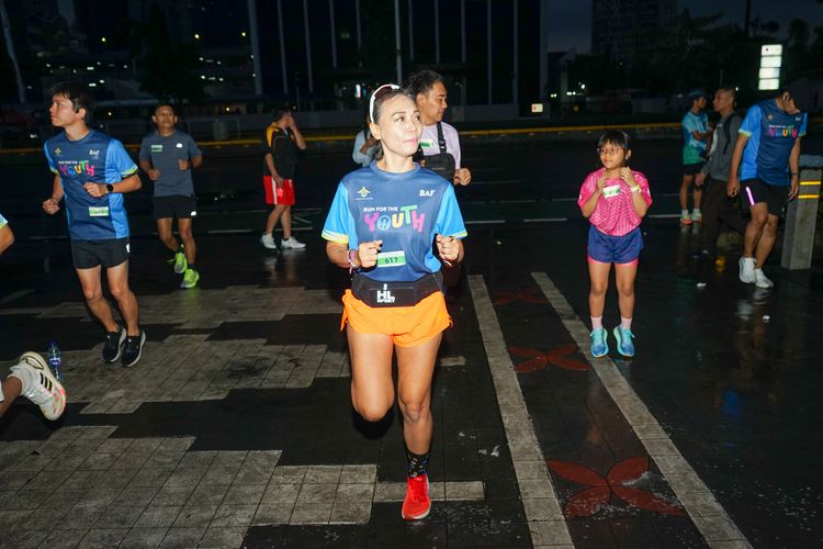 Race photo from Road to BAF Lions Run 2024