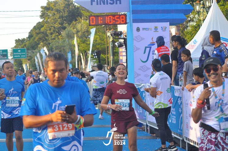 Race photo from Jabar Run 10K 2024