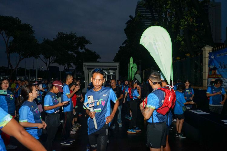 Race photo from Road to BAF Lions Run 2024