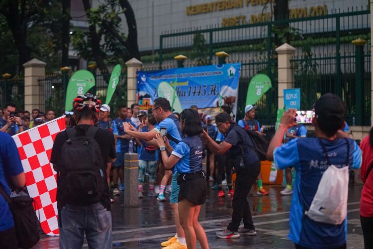Race photo from Road to BAF Lions Run 2024