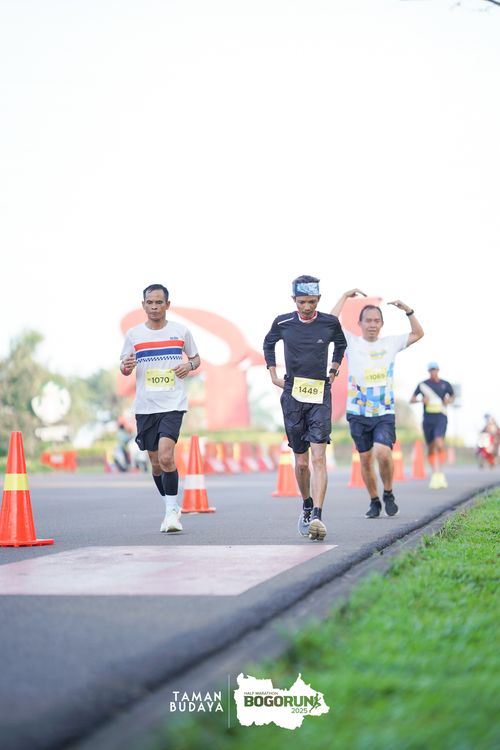 Race photo from Taman Budaya x BOGORUN 2025