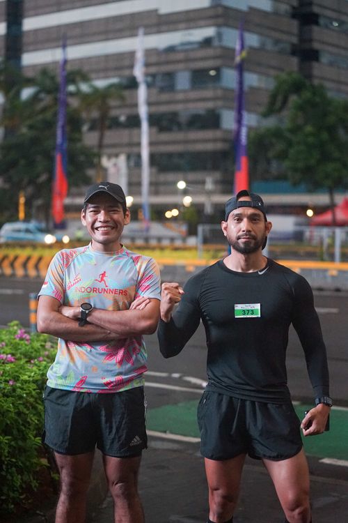 Race photo from Road to BAF Lions Run 2024