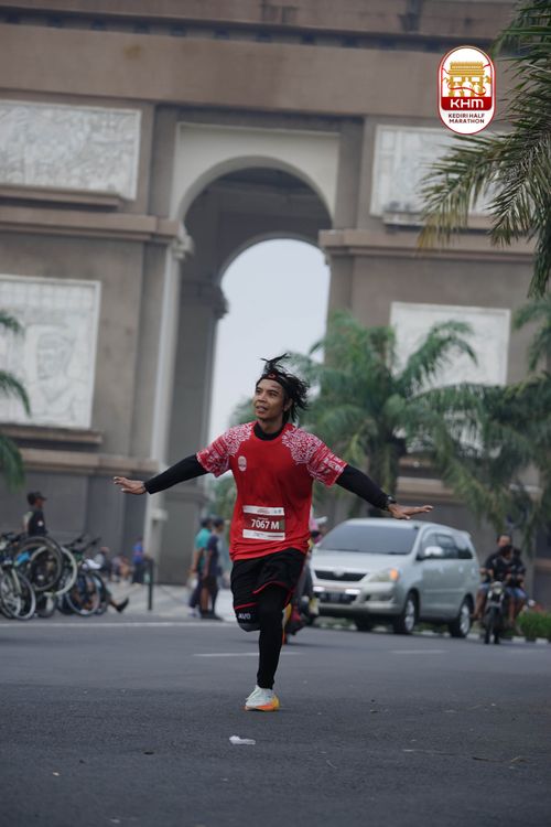 Race photo from Kediri Half Marathon 2025