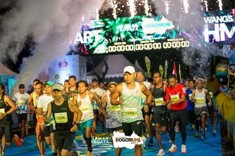 Race photo from Taman Budaya x BOGORUN 2025