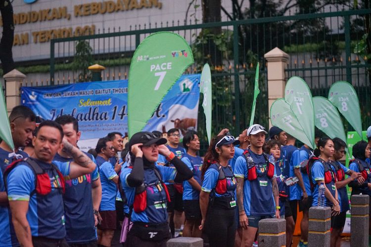 Race photo from Road to BAF Lions Run 2024