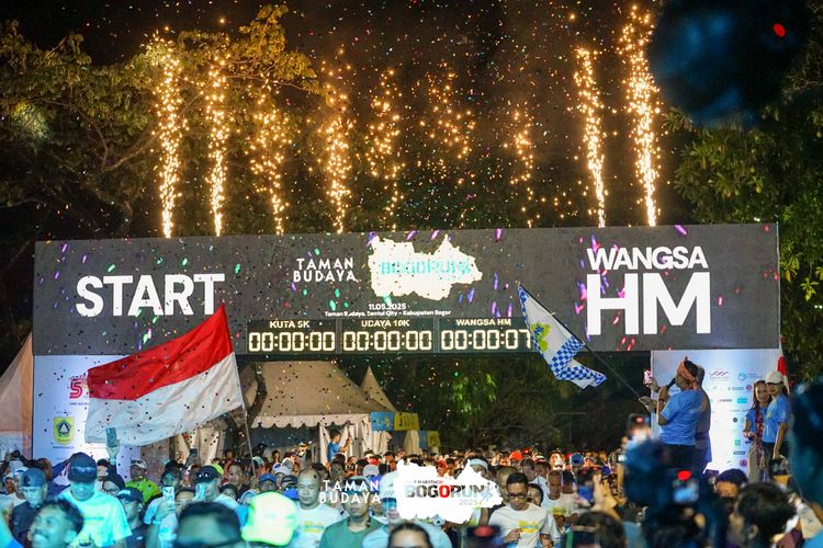 Race photo from Taman Budaya x BOGORUN 2025