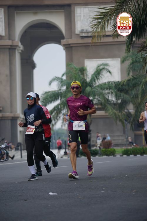 Race photo from Kediri Half Marathon 2025