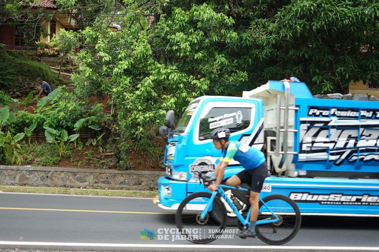 Race photo from Cycling de Jabar 2024