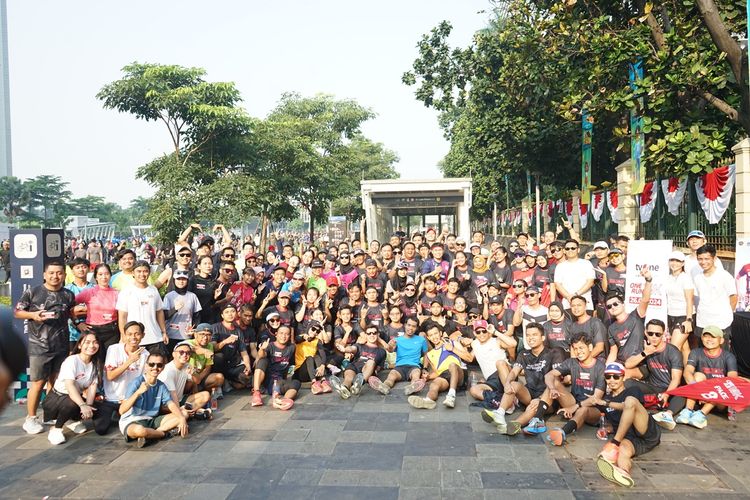 Race photo from One Run 10K Vibes 2024