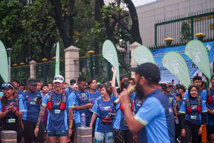 Race photo from Road to BAF Lions Run 2024