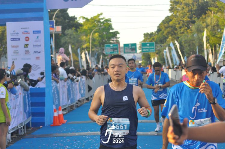 Race photo from Jabar Run 10K 2024