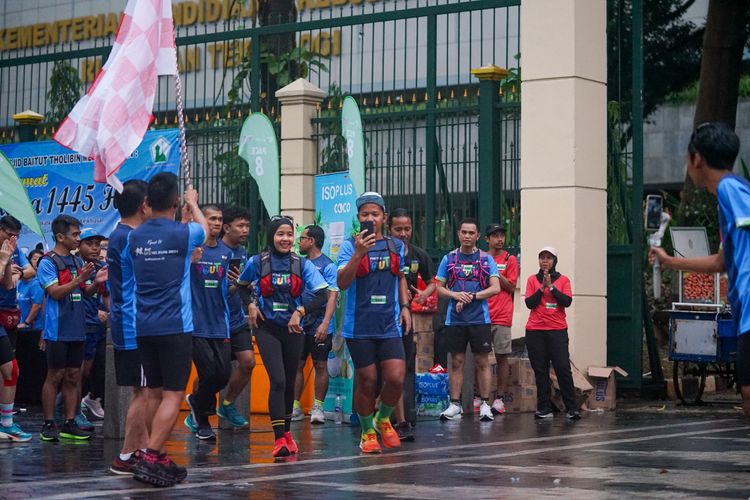 Race photo from Road to BAF Lions Run 2024
