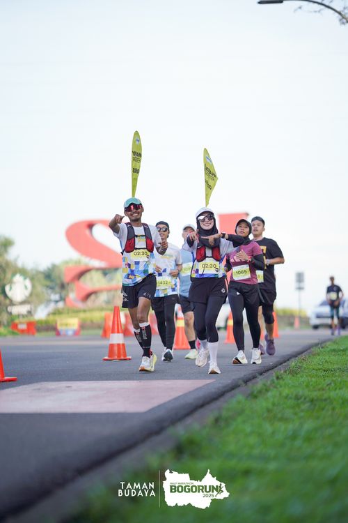 Race photo from Taman Budaya x BOGORUN 2025