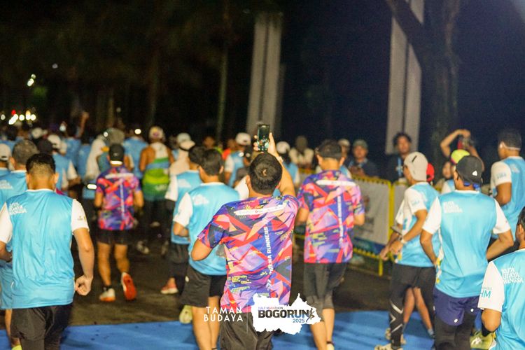 Race photo from Taman Budaya x BOGORUN 2025