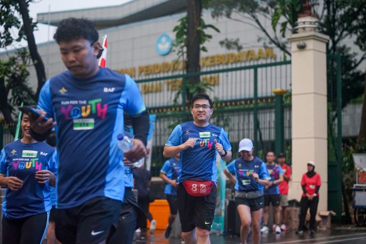 Race photo from Road to BAF Lions Run 2024