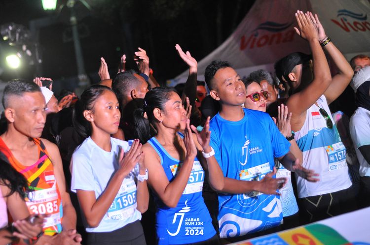 Race photo from Jabar Run 10K 2024
