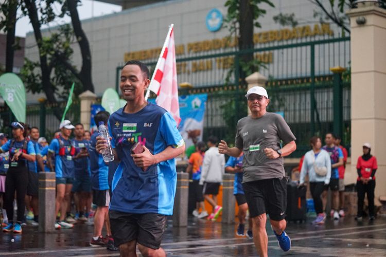 Race photo from Road to BAF Lions Run 2024