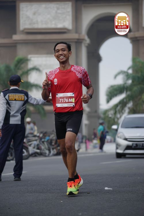 Race photo from Kediri Half Marathon 2025