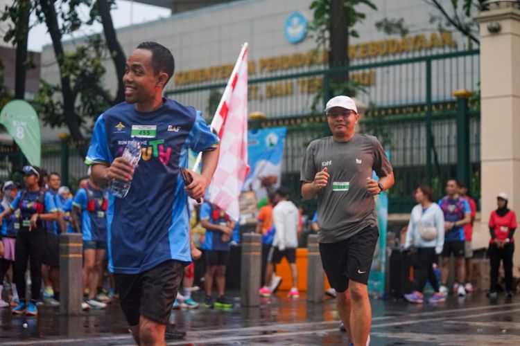 Race photo from Road to BAF Lions Run 2024