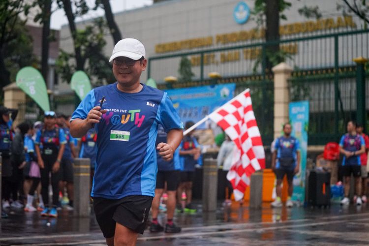 Race photo from Road to BAF Lions Run 2024