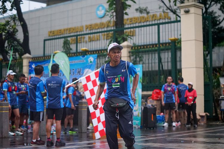 Race photo from Road to BAF Lions Run 2024