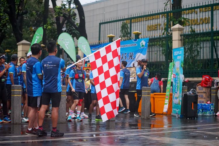 Race photo from Road to BAF Lions Run 2024