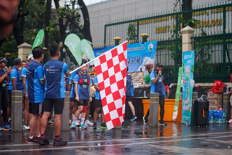 Race photo from Road to BAF Lions Run 2024