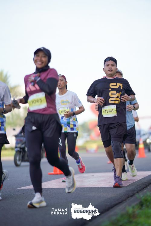 Race photo from Taman Budaya x BOGORUN 2025