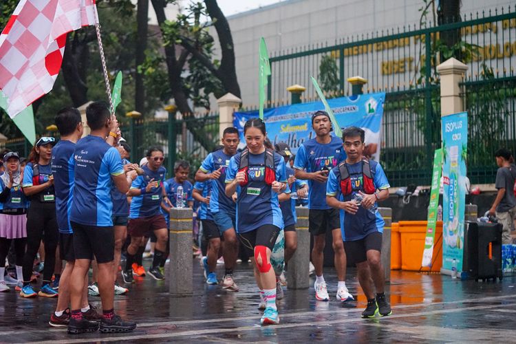 Race photo from Road to BAF Lions Run 2024