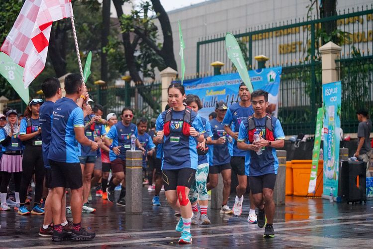 Race photo from Road to BAF Lions Run 2024