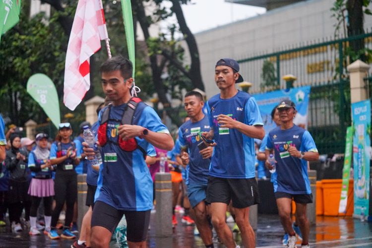 Race photo from Road to BAF Lions Run 2024