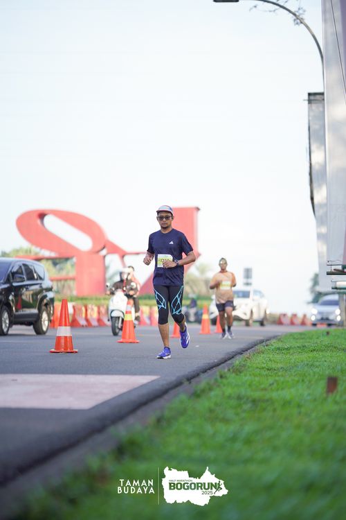 Race photo from Taman Budaya x BOGORUN 2025