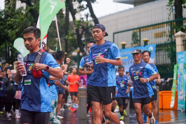 Race photo from Road to BAF Lions Run 2024
