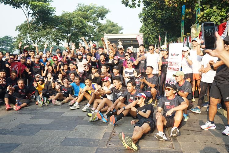 Race photo from One Run 10K Vibes 2024