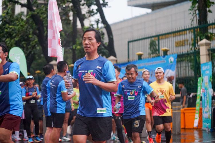 Race photo from Road to BAF Lions Run 2024