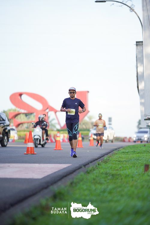 Race photo from Taman Budaya x BOGORUN 2025
