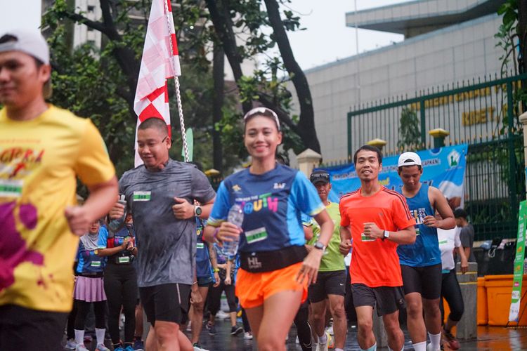 Race photo from Road to BAF Lions Run 2024