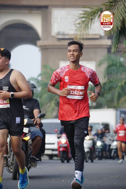 Race photo from Kediri Half Marathon 2025