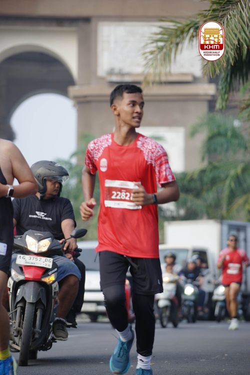 Race photo from Kediri Half Marathon 2025