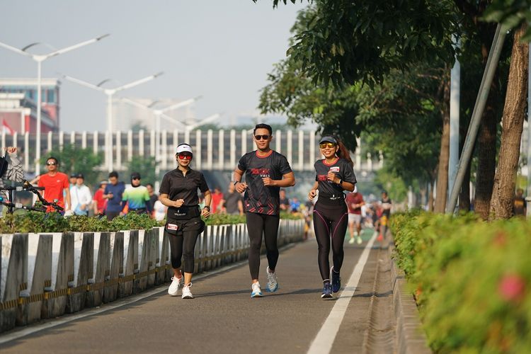 Race photo from One Run 10K Vibes 2024