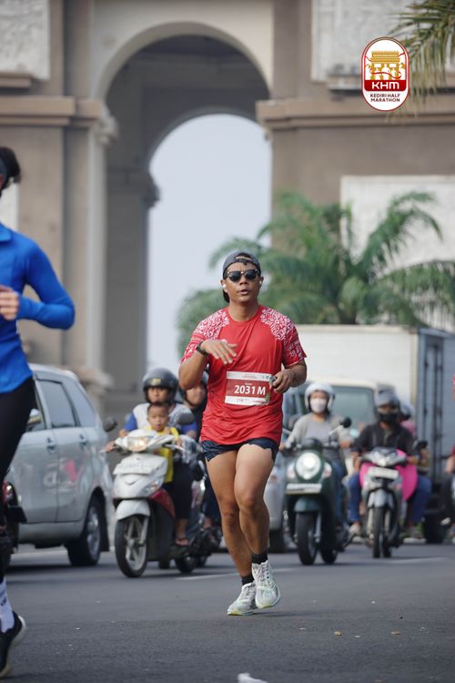 Race photo from Kediri Half Marathon 2025