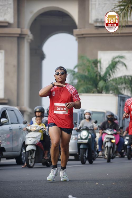 Race photo from Kediri Half Marathon 2025