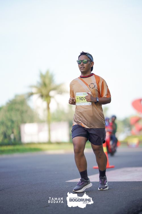 Race photo from Taman Budaya x BOGORUN 2025