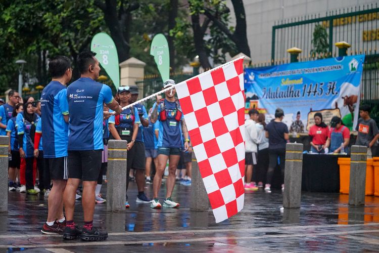 Race photo from Road to BAF Lions Run 2024