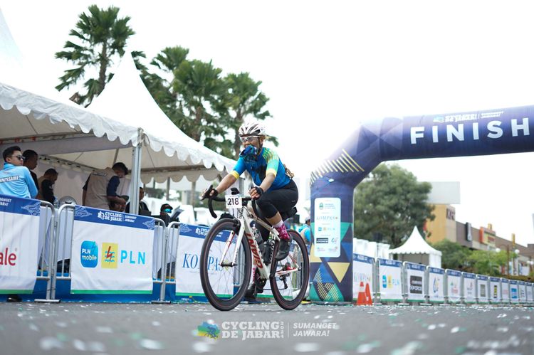 Race photo from Cycling de Jabar 2024
