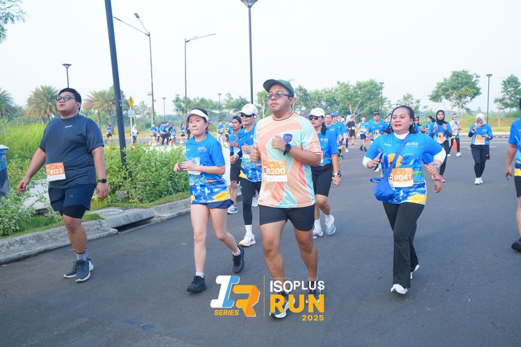 Race photo from ISOPLUS RUN 2025 - JAKARTA