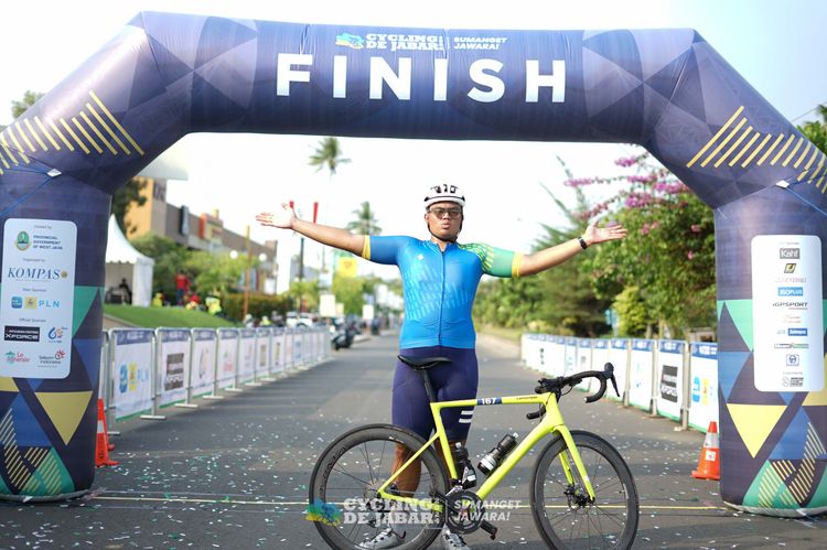 Race photo from Cycling de Jabar 2024