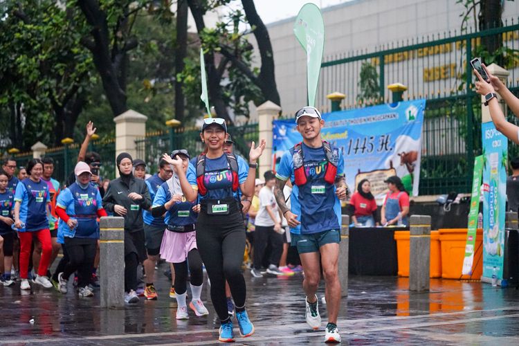 Race photo from Road to BAF Lions Run 2024