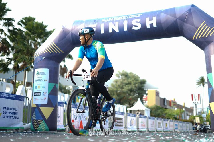 Race photo from Cycling de Jabar 2024