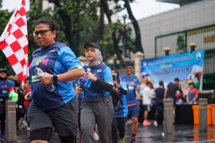 Race photo from Road to BAF Lions Run 2024